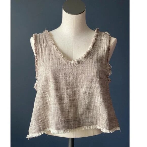 Urban Outfitters 100% Cotton Low Cut Back Tank - Picture 1 of 4